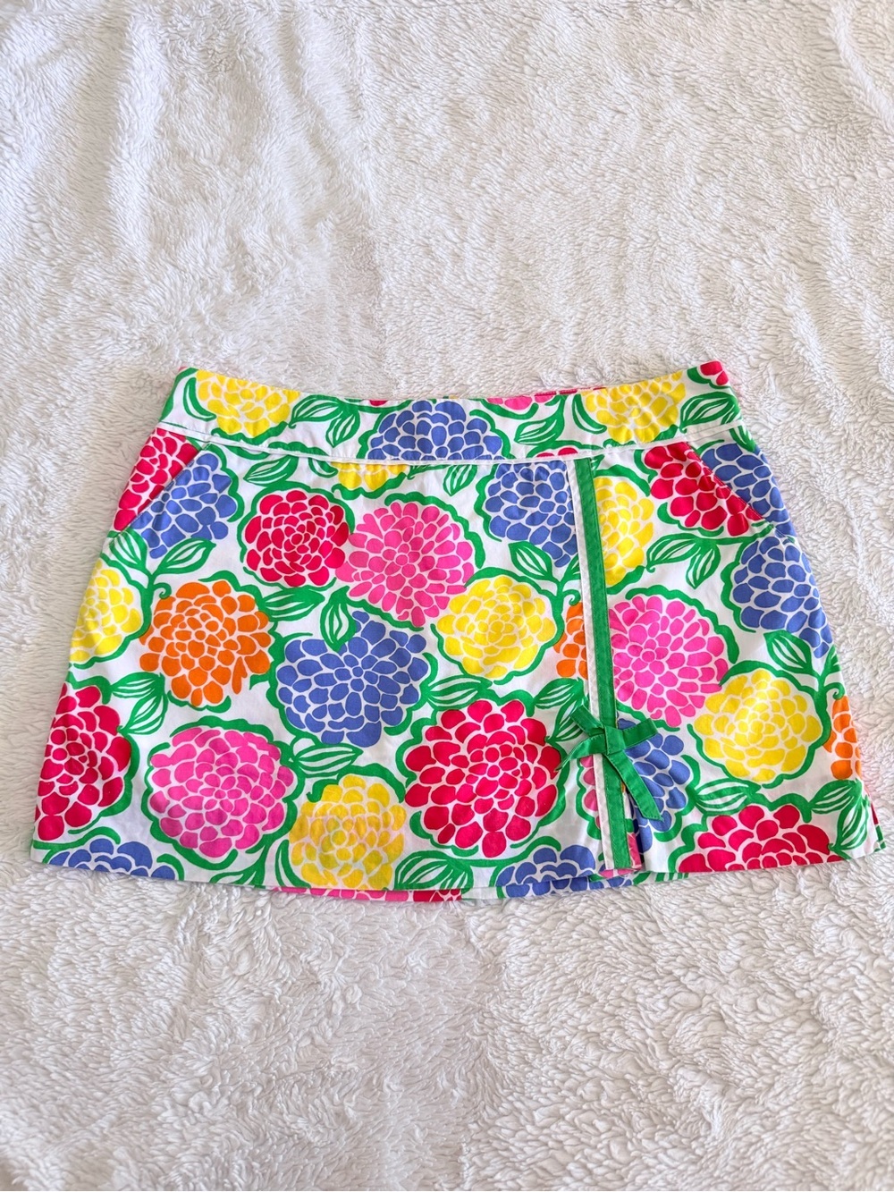 Lilly Pulitzer Floral  Mini Skort “Minnie Zinny”